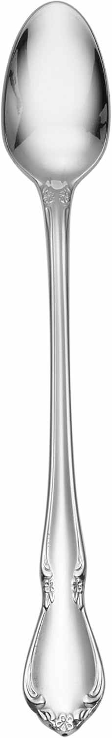 Silverware,  Flatware Feeder Spoon, Service For 1, Dishwasher Safe, 18/10 Stainless Steel, Rust Resistant, Home and Kitchen Utensils, Feeder Spoon (Silver, 1 Piece)