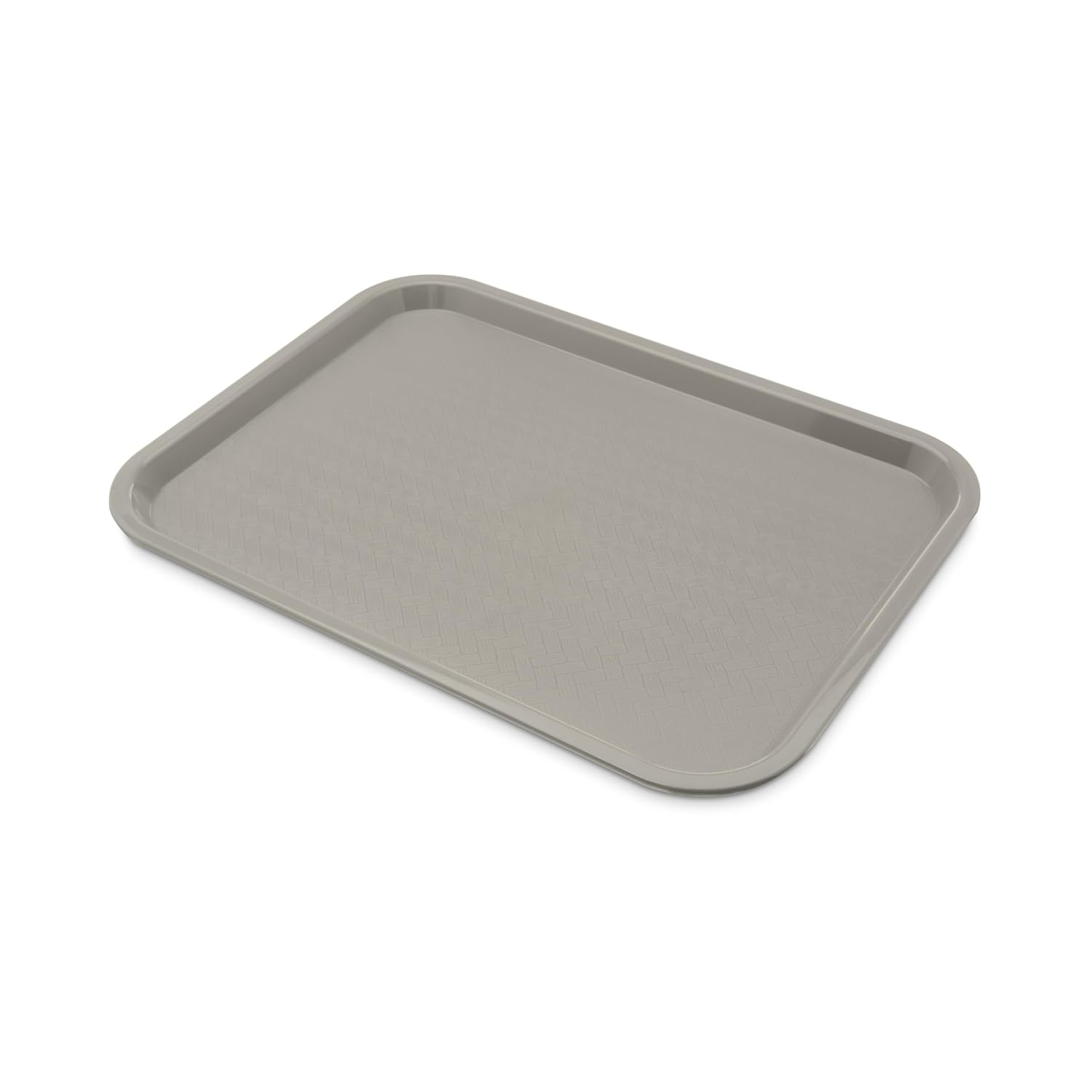 Café Standard Cafeteria / Fast Food Tray, 12" x 16", Gray